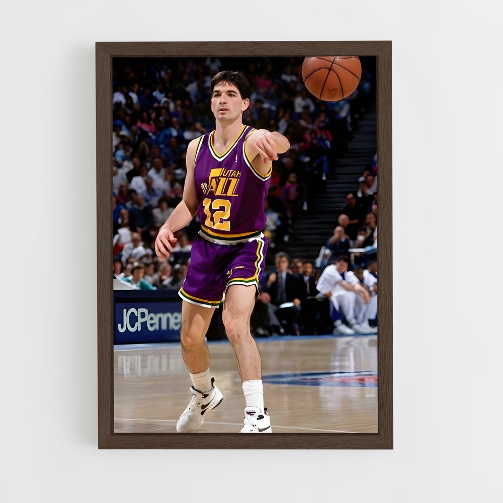 Poster Magic Purple – affiche Basketball (vue 5)
